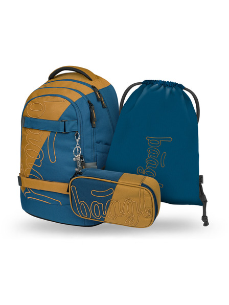 BAAGL  BAAGL SET 3 Skate max Duo: rucsac, penar, sac