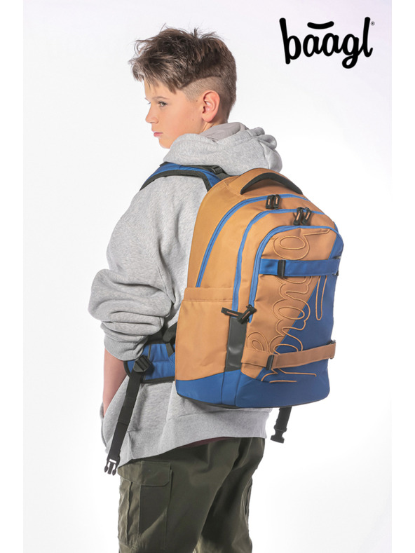BAAGL  BAAGL SET 3 Skate max Duo: rucsac, penar, sac
