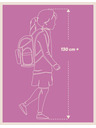 BAAGL  BAAGL SET 3 Skate max Galaxy: rucsac, penar, sac