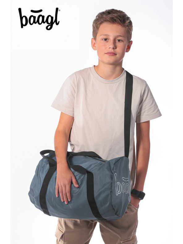 BAAGL  BAAGL SET 3 Skate Dust Blue: rucsac, penar, geantă sport