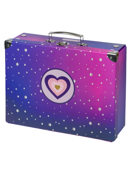 BAAGL  BAAGL Geantă școlară pliabilă Cai Inimă cu feronerie