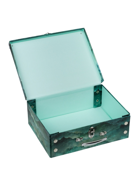 BAAGL  BAAGL Servietă școlară pliabilă Dino cu feronerie