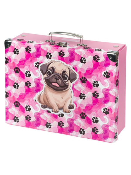 BAAGL  BAAGL Geantă școlară pliabilă Lăbuțe cu feronerie