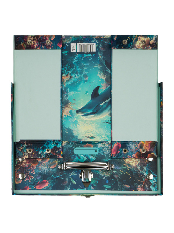 BAAGL  BAAGL Geantă școlară pliabilă Delfin cu feronerie