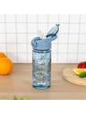 BAAGL  BAAGL Sticlă Tritán cu pai Dino 500 ml