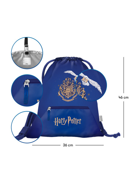 BAAGL  BAAGL SET 3 Airy Hogwarts Hedwig: rucsac, penar, sac