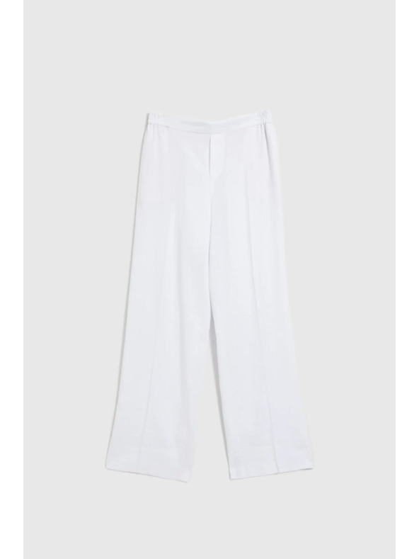 Moodo Pantaloni albi largi