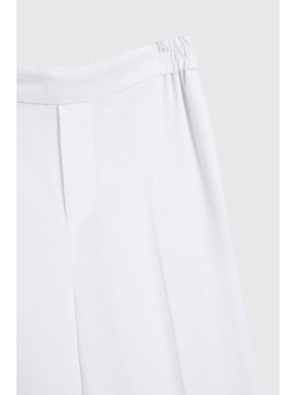 Moodo Pantaloni albi largi