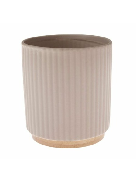 Casa de Engel Ghiveci ceramic cu suport de bambus, 0/18
