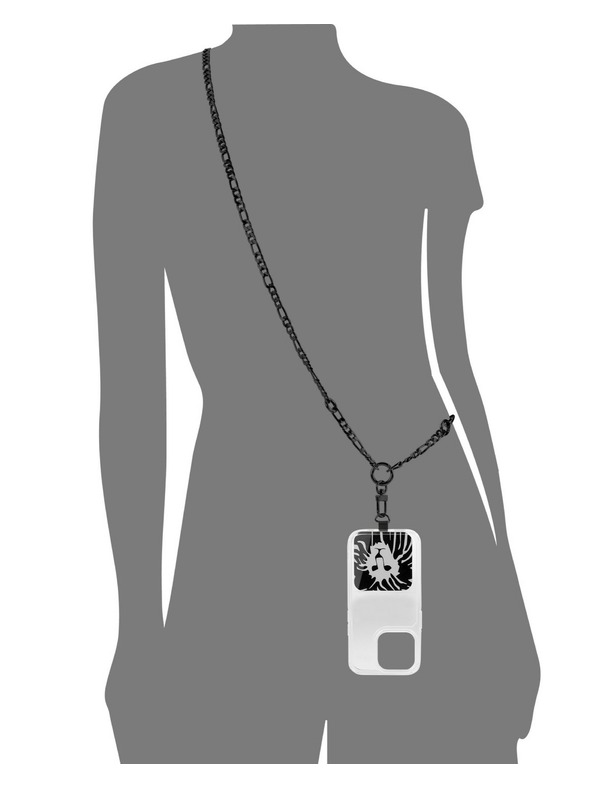 Anne Klein Lanț metalic crossbody negru pentru telefon Anne Klein WK/4023BKBK