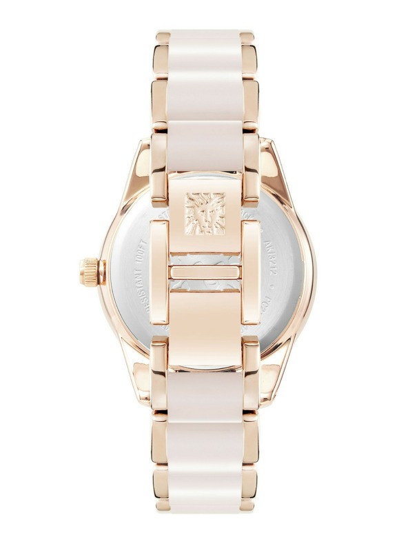 Anne Klein Ceas de damă rotund Anne Klein AK/3214LPRG
