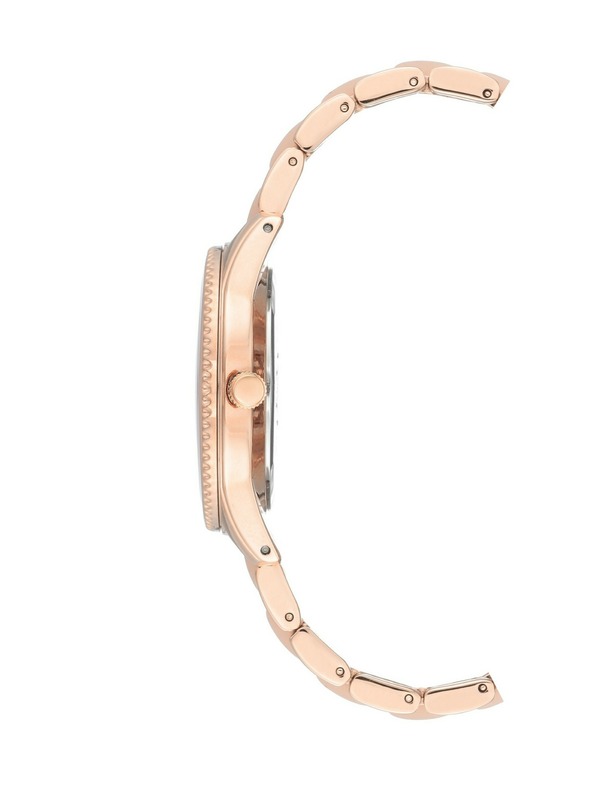 Anne Klein Ceas de damă rotund Anne Klein AK/3214LPRG