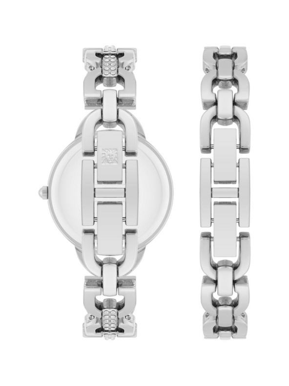 Anne Klein Set cadou ceas și brățară Anne Klein AK/4105SVST