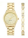 Nine West	 Set cadou ceas și brățară Nine West NW/2168GPST pentru doamne