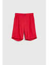 Moodo Pantaloni scurți roșii din in