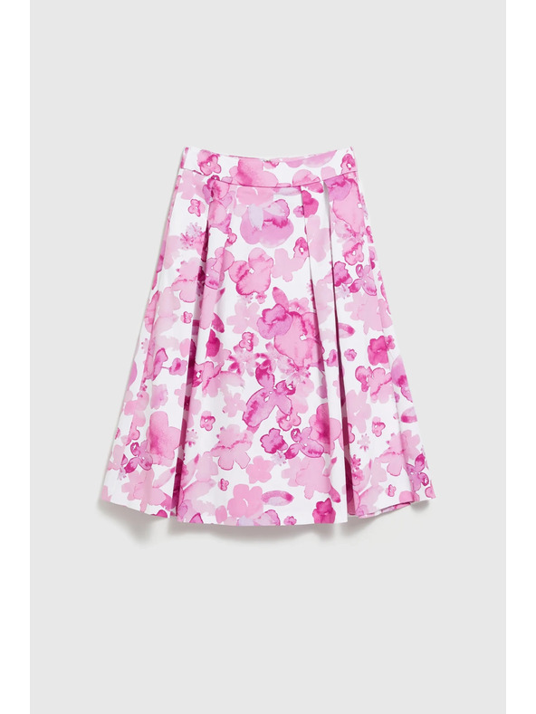 Moodo Fustă plisată roz