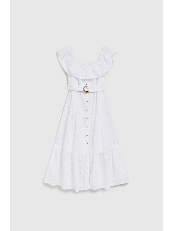 Moodo Rochie lungă cu umeri căzuți