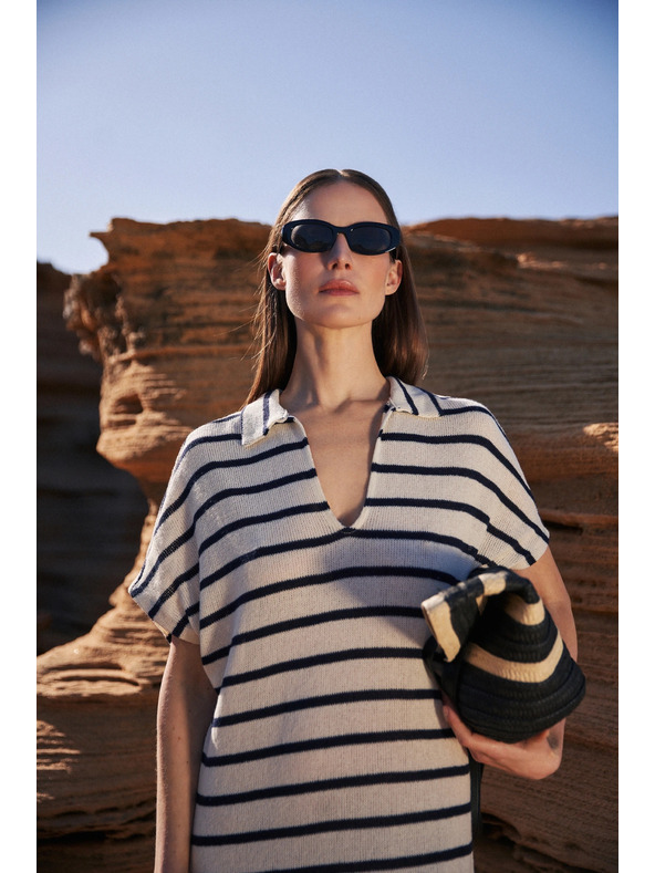 Moodo Rochie lejeră în dungi