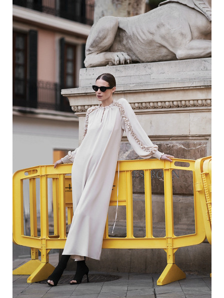Moodo Rochie maxi crem
