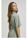 Moodo Rochie tip cămașă măslinie