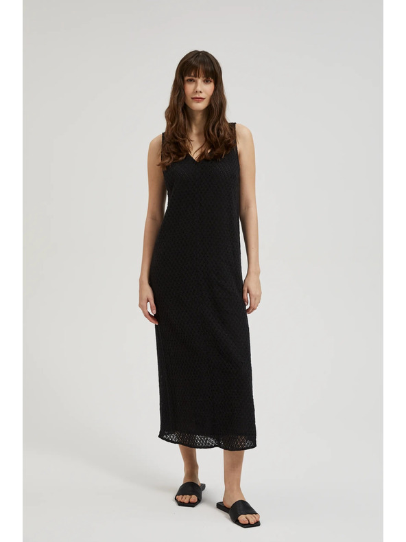 Moodo Rochie neagră cu bretele