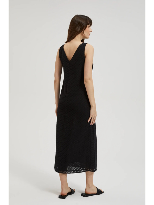 Moodo Rochie neagră cu bretele