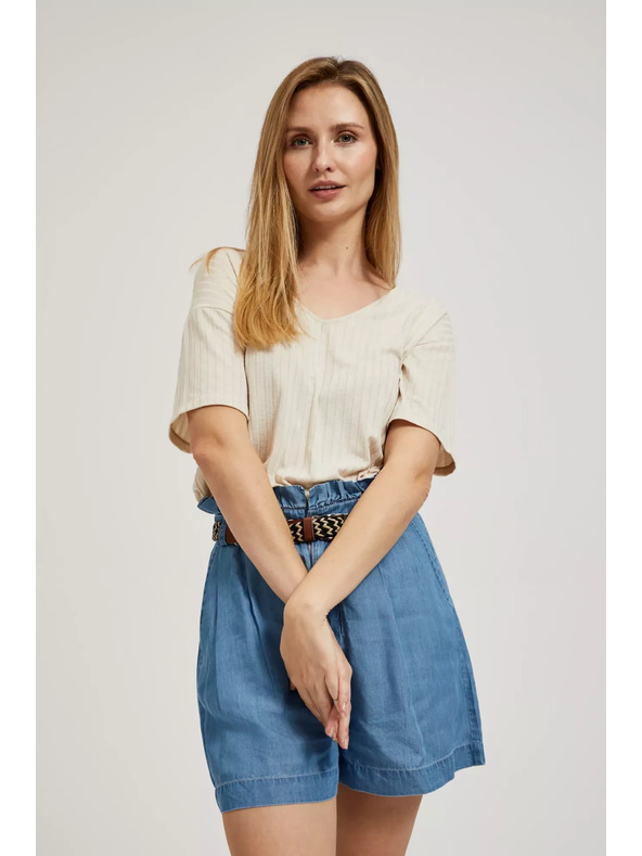 Moodo Top crem lejer