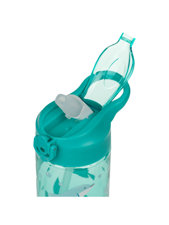 BAAGL  BAAGL Sticlă de băut Tritan cu pai Delfin 500 ml