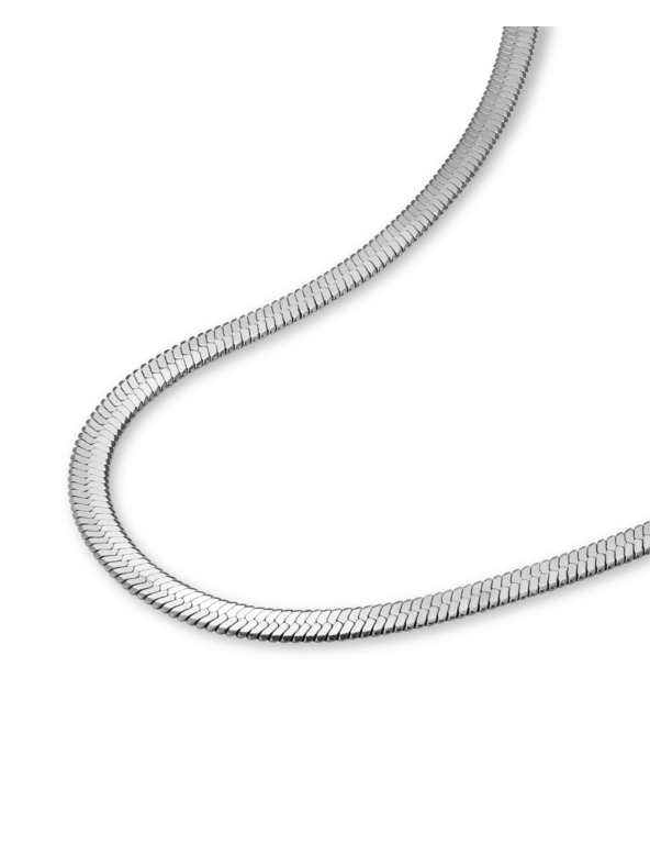 Rosefield Rosefield colier de culoare argintie Snake JNFSS-J528