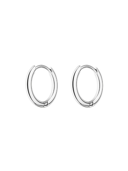 Rosefield Rosefield cercei de culoare argintie Small Hoops JESHS-J582