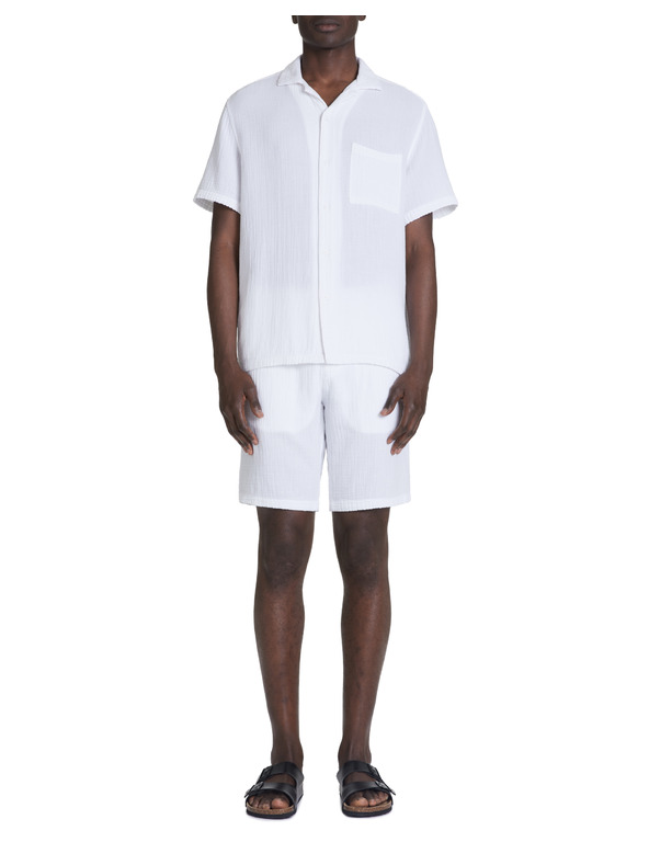 Celio Tricou alb pentru bărbați Celio Decolml