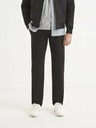 Celio Pantaloni bărbătești negri Celio