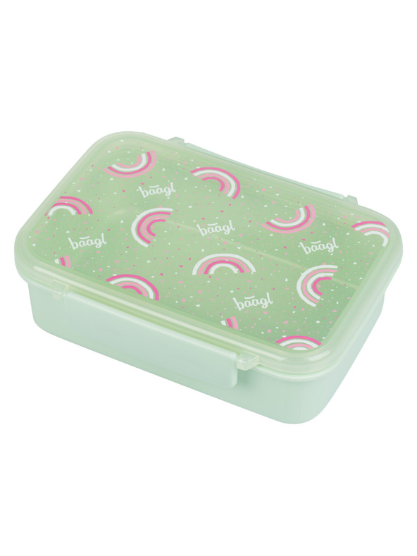 BAAGL  BAAGL Cutie pentru gustări cu compartimente Curcubeu