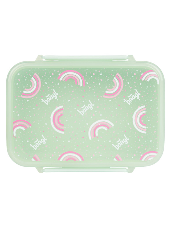 BAAGL  BAAGL Cutie pentru gustări cu compartimente Curcubeu