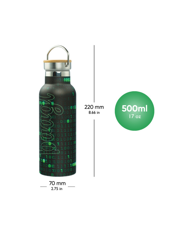 BAAGL  BAAGL Termoizolatoare cu capac de bambus Numbers, 500 ml