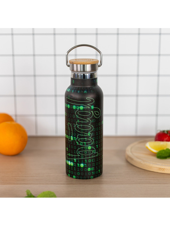 BAAGL  BAAGL Termoizolatoare cu capac de bambus Numbers, 500 ml