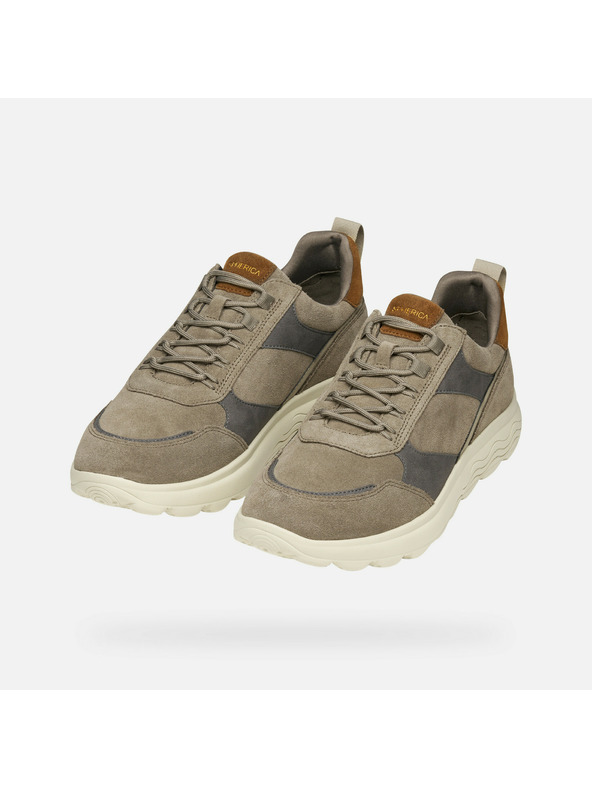 Geox Adidași gri pentru bărbați Geox