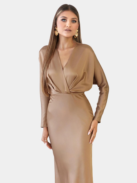 Edoti Rochie maxi VENICE - auriu