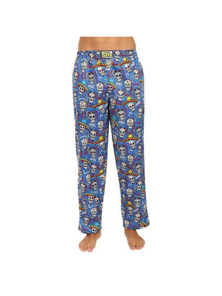 Styx Pantaloni de dormit bărbați Styx cranii