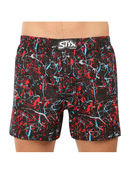 Styx Set trei - boxeri bărbați Styx premium art elastic clasic