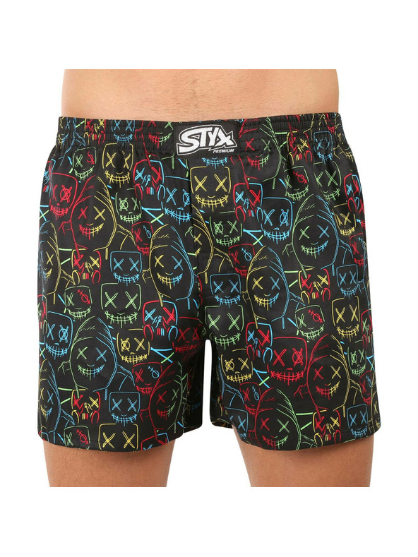 Styx Boxeri bărbați Styx premium art elastic clasic măști