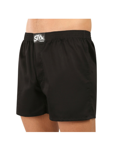 Styx Boxeri bărbați Styx premium art elastic clasic negri