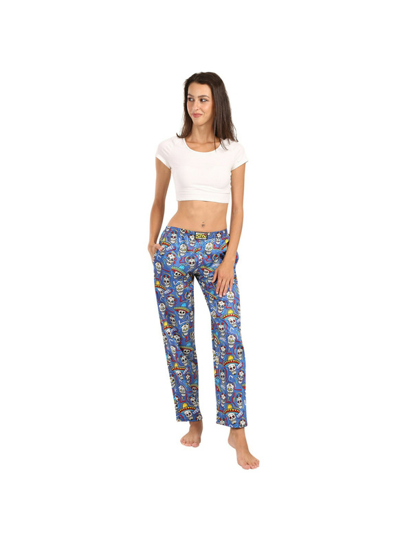 Styx Pantaloni de dormit damă Styx cranii