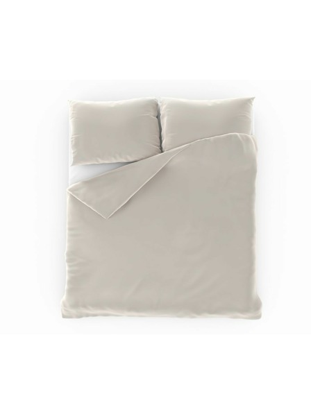 Kvalitex Lenjerie de pat din satin Luxury Collection 140x200, 70x90cm albă Kvalitex