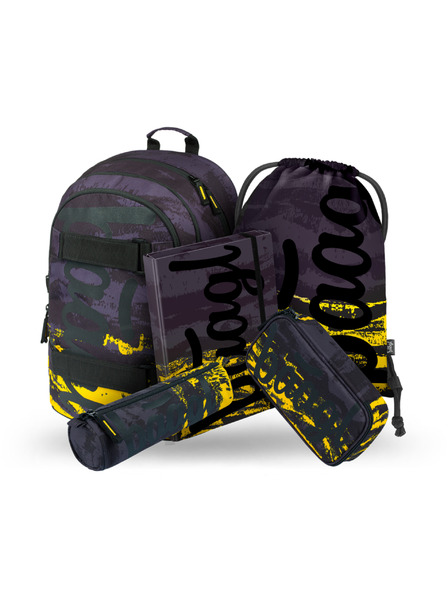 BAAGL  BAAGL 5 SET Skate Dune: rucsac, penar, toc, sac, mape