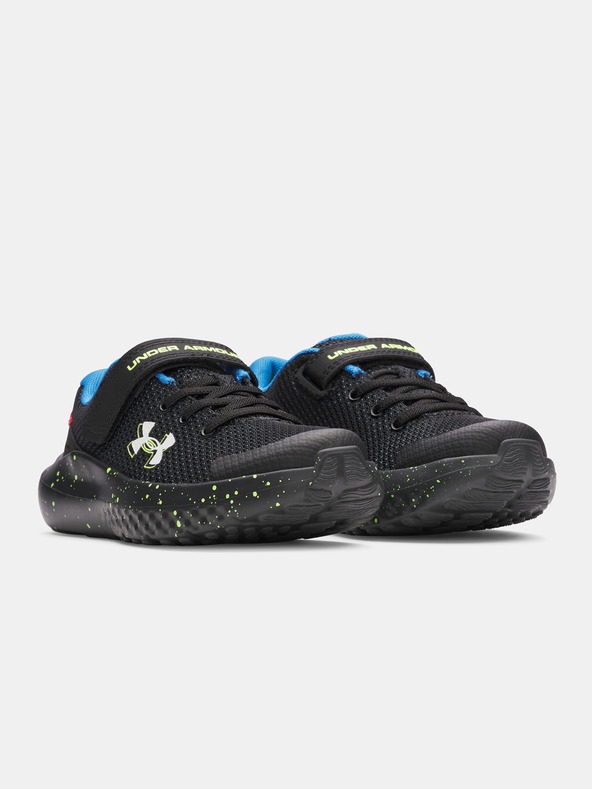 Under Armour Pantofi pentru băieți Under Armour UA BPS Surge 4 AC-BLK