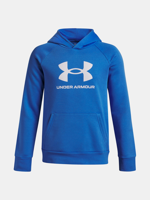 Under Armour Hanorac pentru băieți Under Armour UA Rival Fleece BL Hoodie-BLU