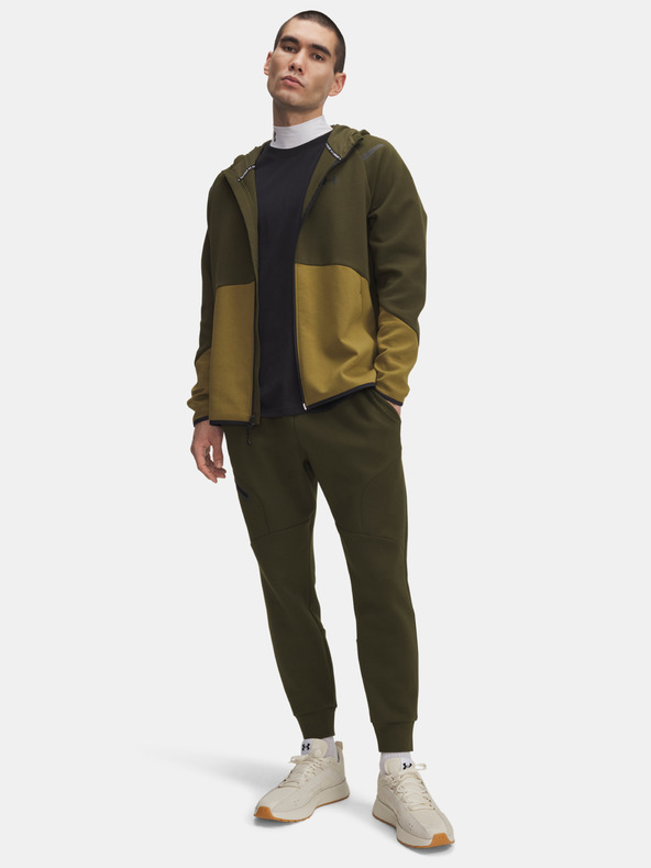 Under Armour Pantaloni de trening pentru bărbați Under Armour UA Unstoppable Flc Jgr EU-GRN