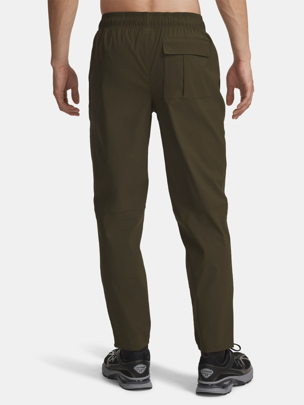 Under Armour Pantaloni sport pentru bărbați Under Armour UA UNSTPBLE WOVEN TX TAPER-GRN