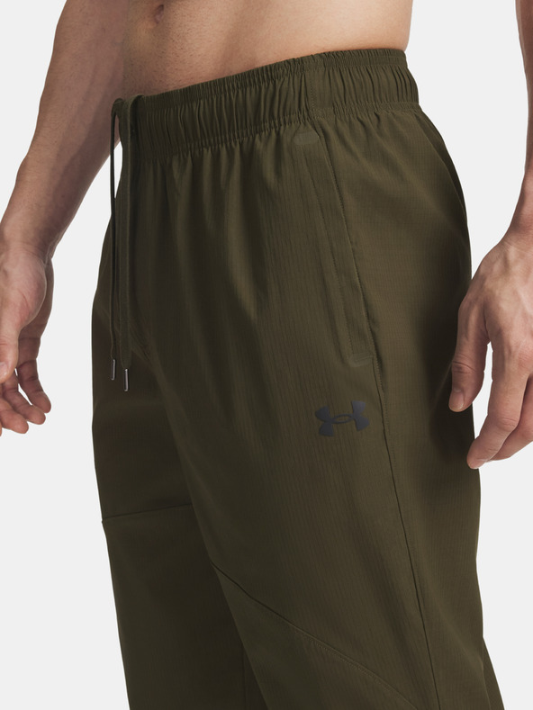 Under Armour Pantaloni sport pentru bărbați Under Armour UA UNSTPBLE WOVEN TX TAPER-GRN
